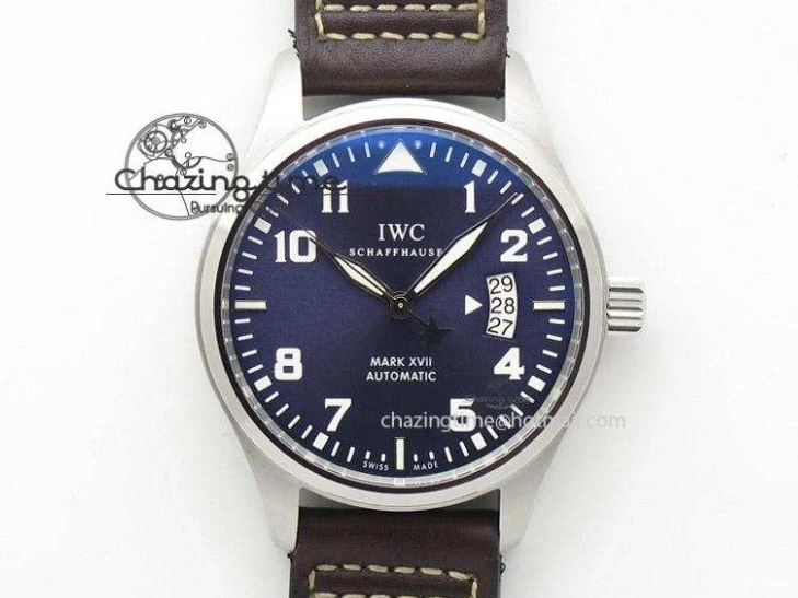 MIROTIME 0508 Pilot Chrono 377706 “Le Petit Prince” V6F Best Edition Blue Dial on Brown Leather Strap A Colorful 7387